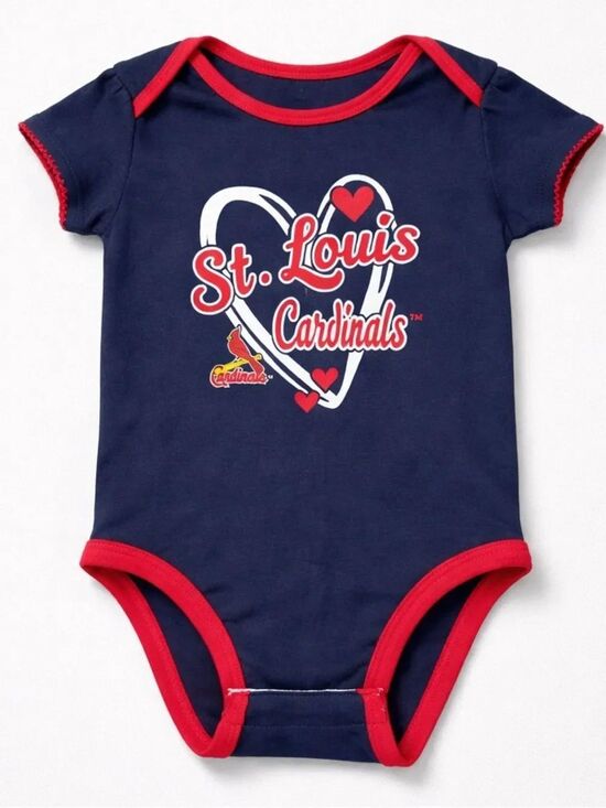Genuine Merchandise Other - Genuine Merchandise MLB Saint Louis Cardinals one piece bodysuit NWOT size 12 m